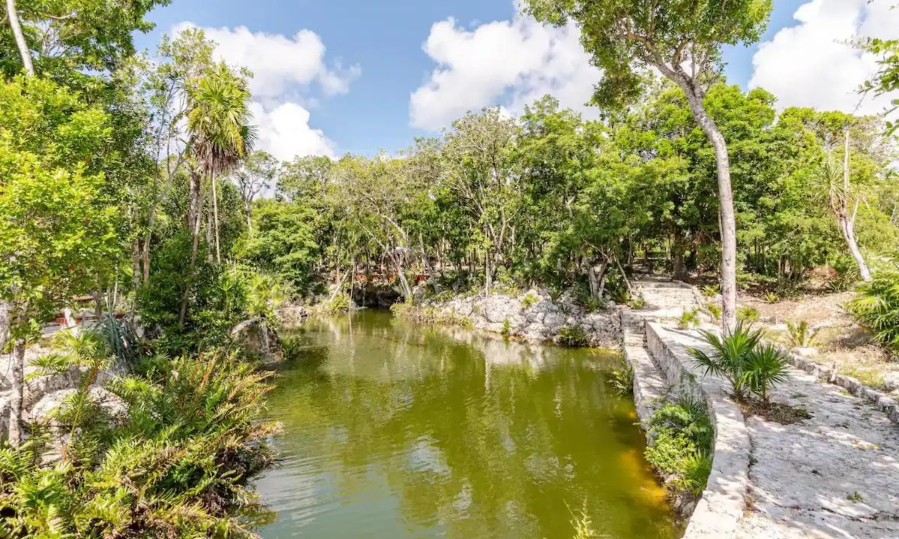 Departamento 2, Tulum Country Home, Con Muelle De Pesca, Club De Playa, Alberca, Cenote Y Campo De Golf, Contrata Day Pass Bahia Principe Apartment