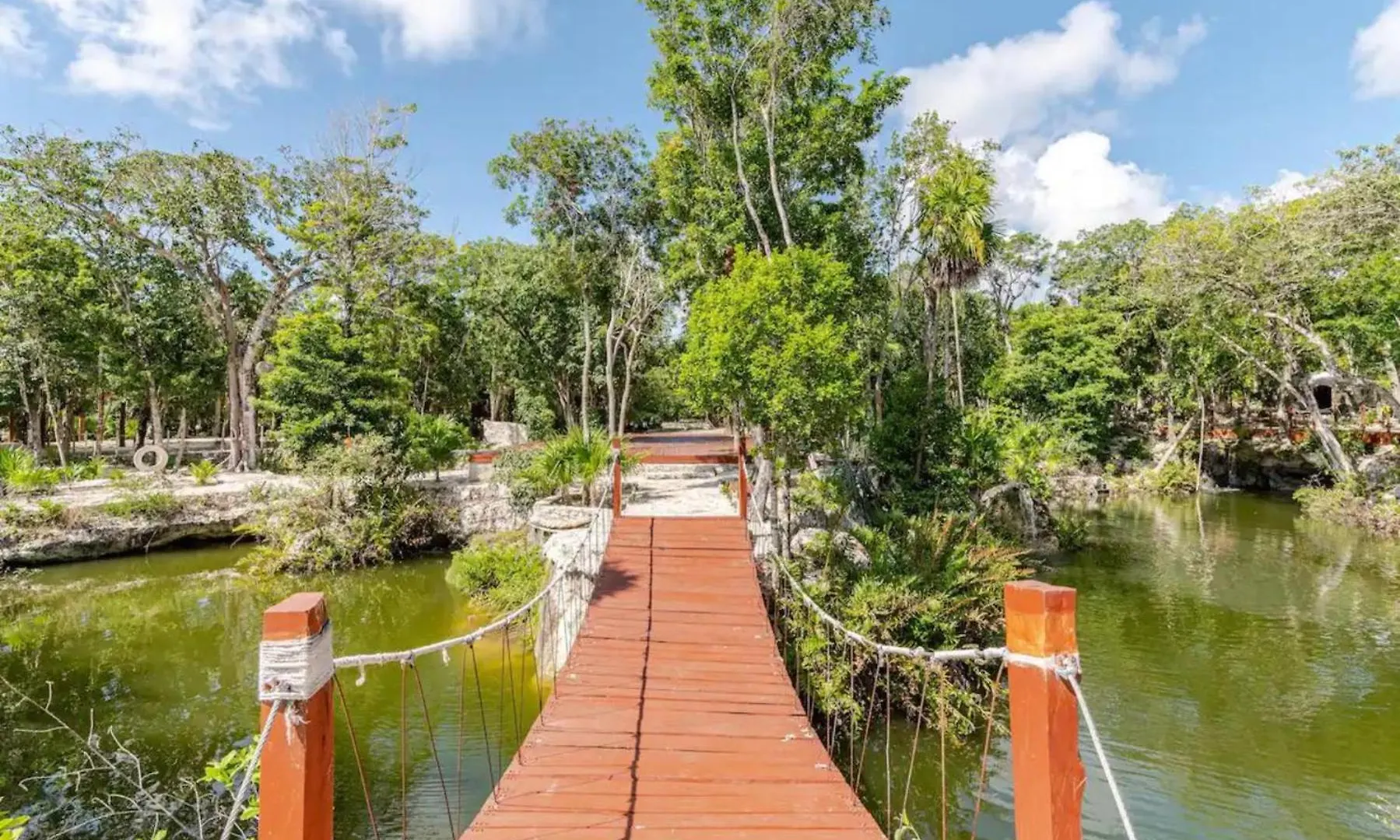 Apartmán Departamento 2, Tulum Country Home, Con Muelle De Pesca, Club De Playa, Alberca, Cenote Y Campo De Golf, Contrata Day Pass Bahia Principe Mexiko